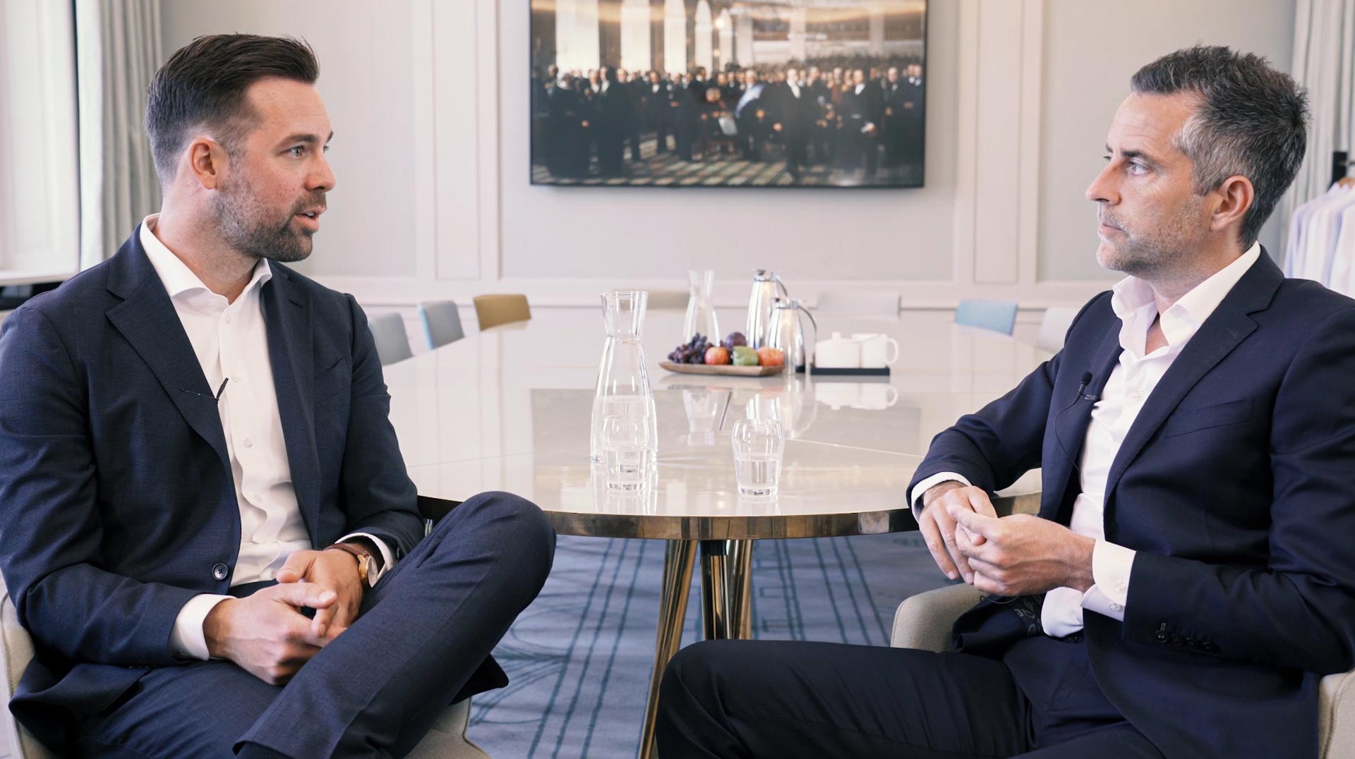BARONS founder Joachim Latocha & investor Jacob Risgaard