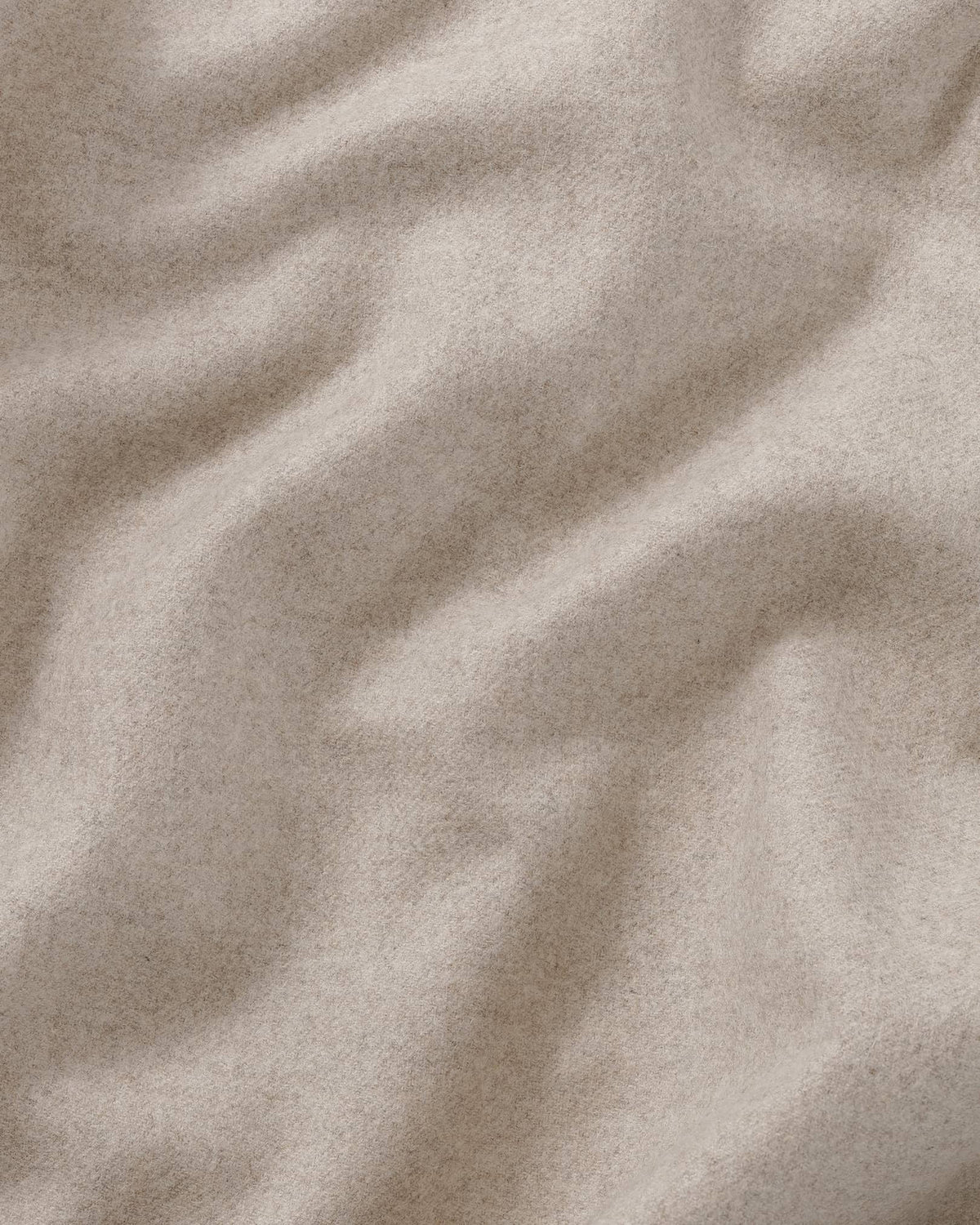 The Wool Overshirt | sand uld overshirt stof fra BARONS