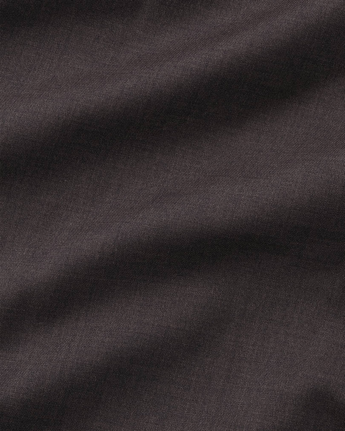 The Merino Shirt 2.0 | mørk brun merinould skjorte stof fra BARONS
