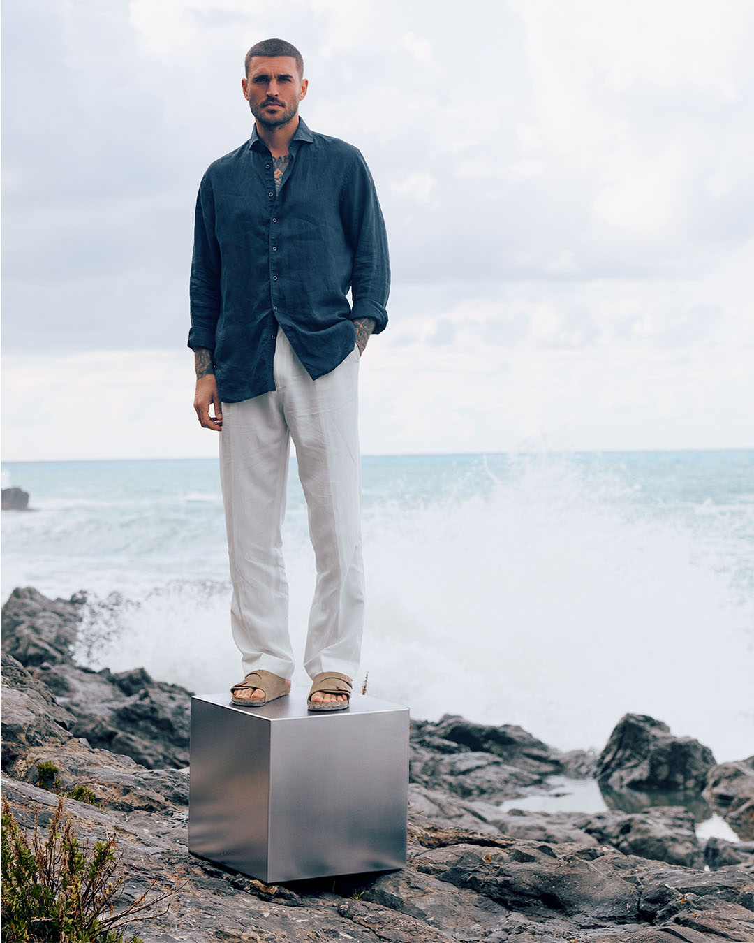 The Sicilian 2.0 | Dusty Navy