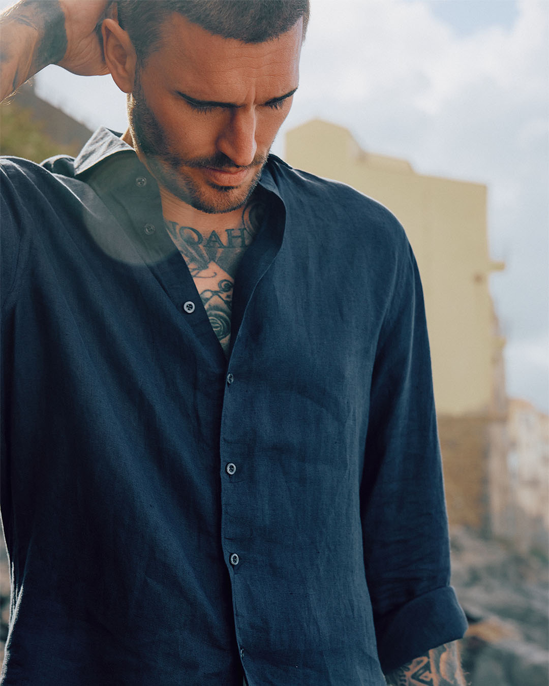 The Sicilian 2.0 | Dusty Navy