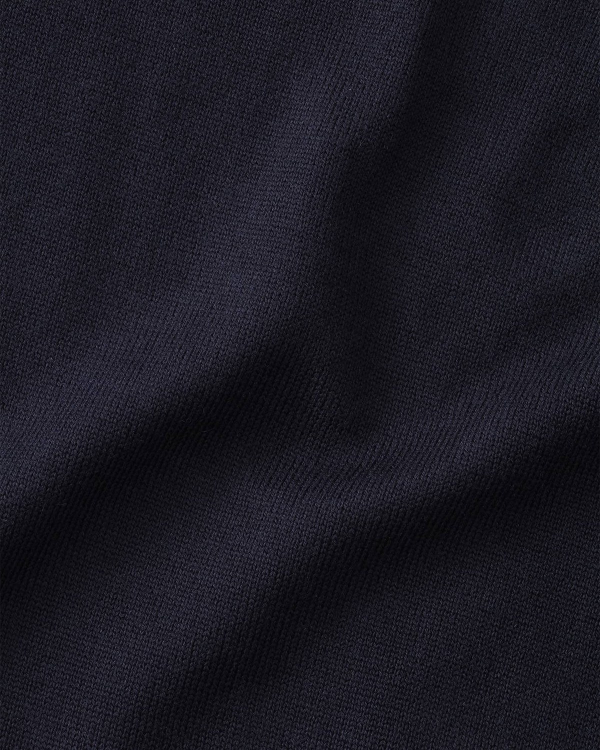 The Merino Quarter Zip | navy merinould quarter zip stof fra BARONS