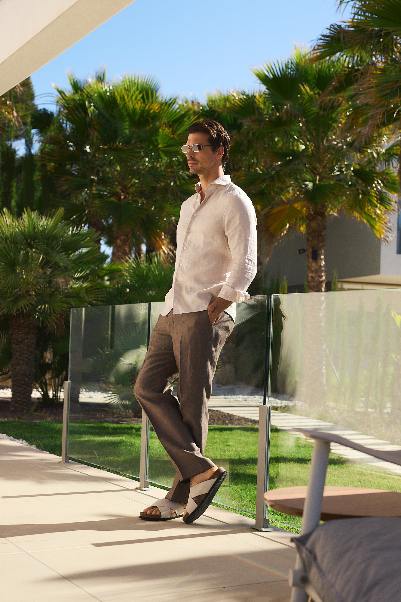 Model: 187 cm/82 kg in Super slim L (41-42)